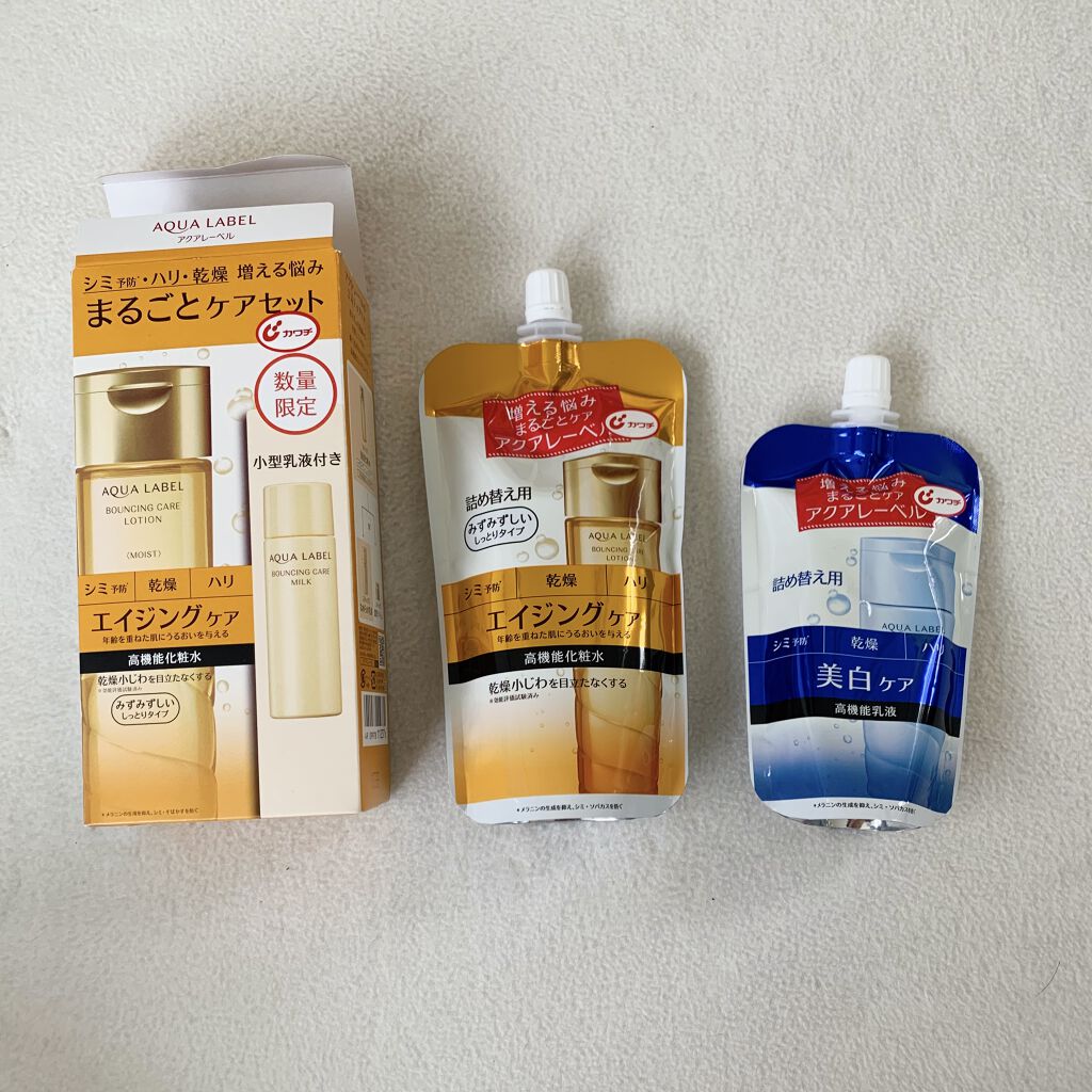 バウンシングケア ローション Ｍ/アクアレーベル/化粧水を使ったクチコミ（2枚目）