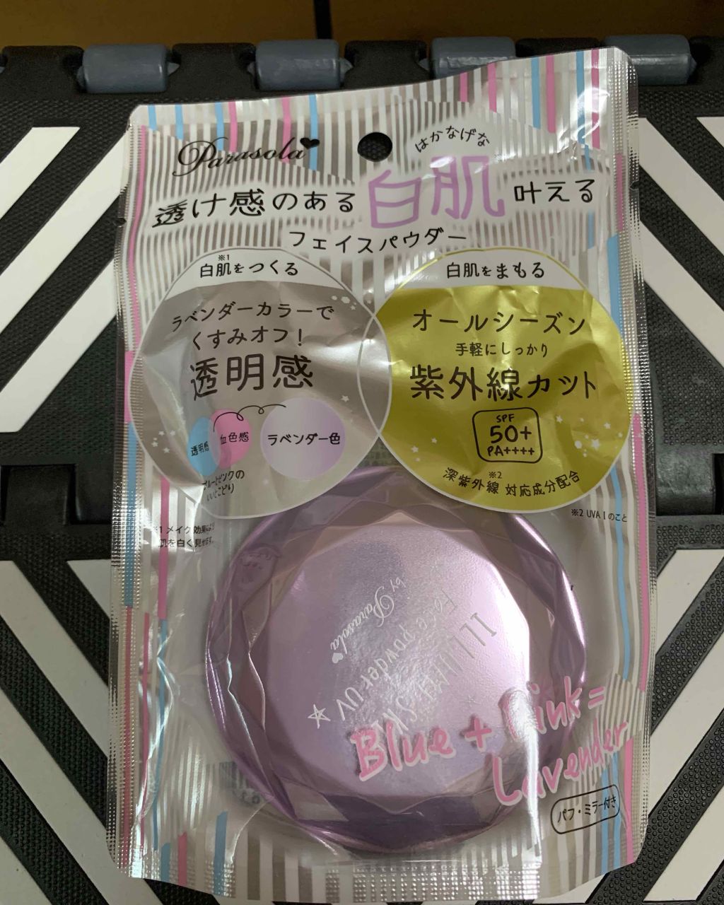 パラソーラ イルミスキン フェイスパウダー UV/ナリスアップ/プレストパウダーを使ったクチコミ(1枚目)