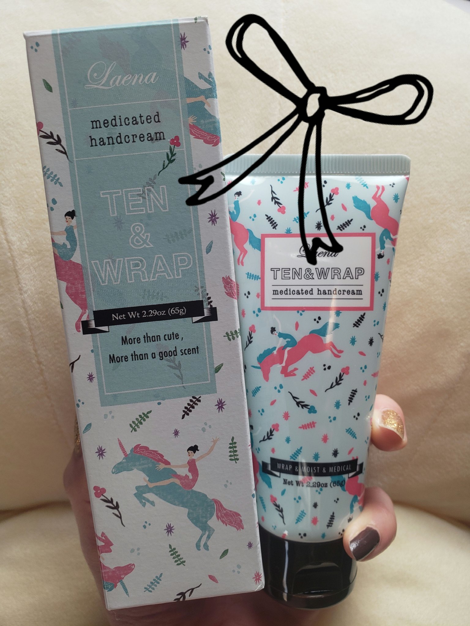 薬用ハンドクリーム テントラップ/ラエナ/ハンドクリームを使ったクチコミ（1枚目）