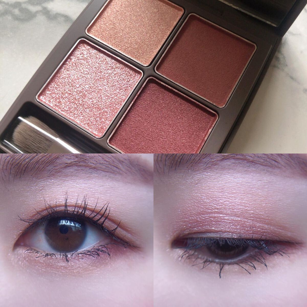 オブスキュア テンプテイション アイシャドウパレット/RMK/アイシャドウパレットを使ったクチコミ(5枚目)