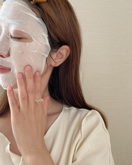 オルフェス イエローエッセンシャルマスク/ALFACE+/シートマスク・パックを使ったクチコミ(4枚目)