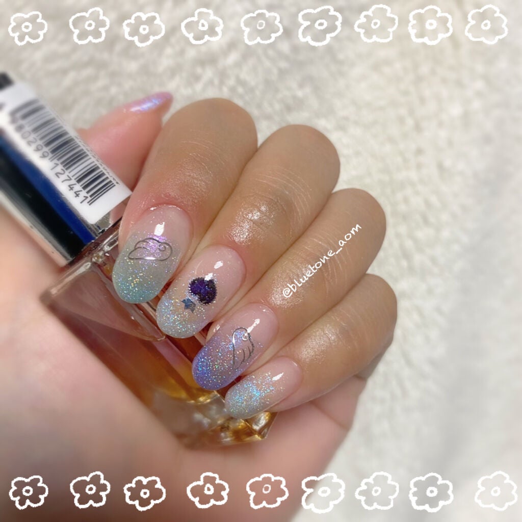 ネイルシール/セリア/ネイルシールを使ったクチコミ(4枚目)