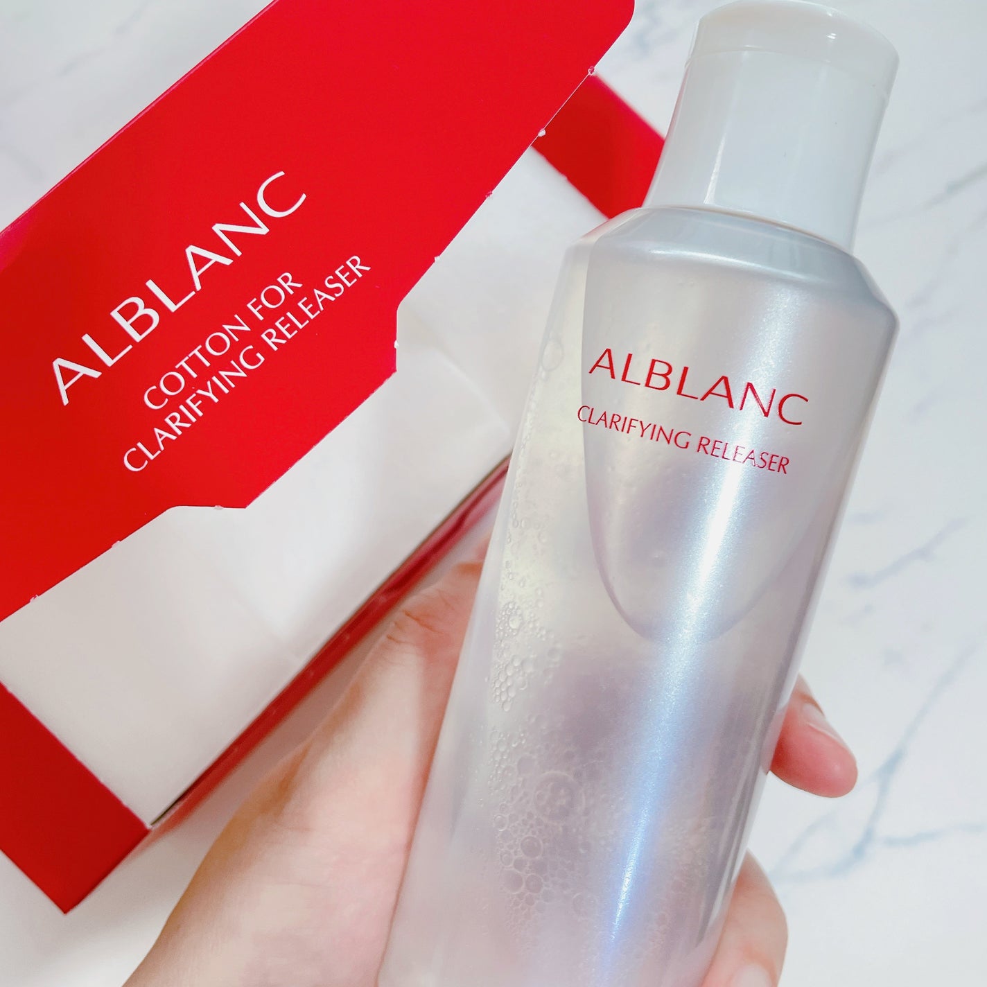 クラリファイイング リリーサー/ALBLANC/クレンジングウォーターを使ったクチコミ(3枚目)