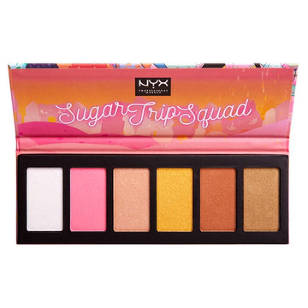 NYX Professional Makeup シュガートリップ スクワッド ハイライティング パレット