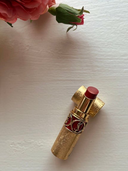 ルージュ ヴォリュプテ シャイン/YVES SAINT LAURENT BEAUTE/口紅を使ったクチコミ(1枚目)