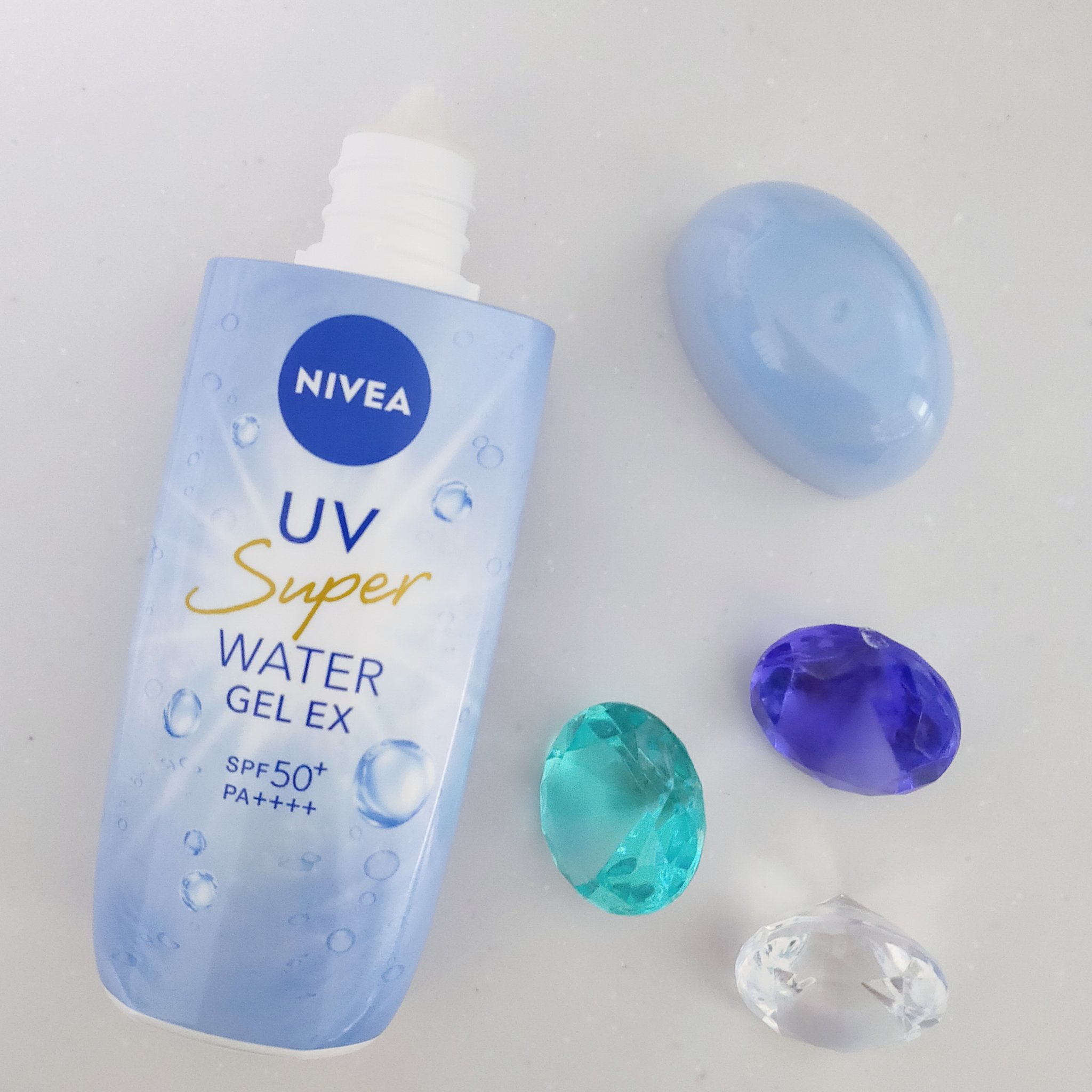 ニベアUV ウォータージェル SPF50/ニベア/日焼け止めジェルを使ったクチコミ（1枚目）