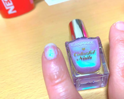 カラフルネイルズ/キャンメイク/マニキュアを使ったクチコミ(4枚目)