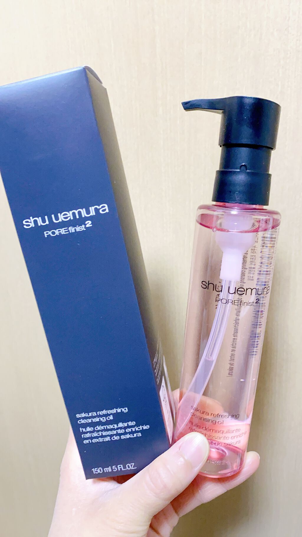 フレッシュ クリア サクラ クレンジング オイル/shu uemura/オイルクレンジングを使ったクチコミ(1枚目)