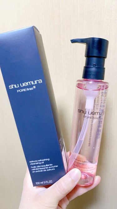 フレッシュ クリア サクラ クレンジング オイル/shu uemura/オイルクレンジングを使ったクチコミ（1枚目）