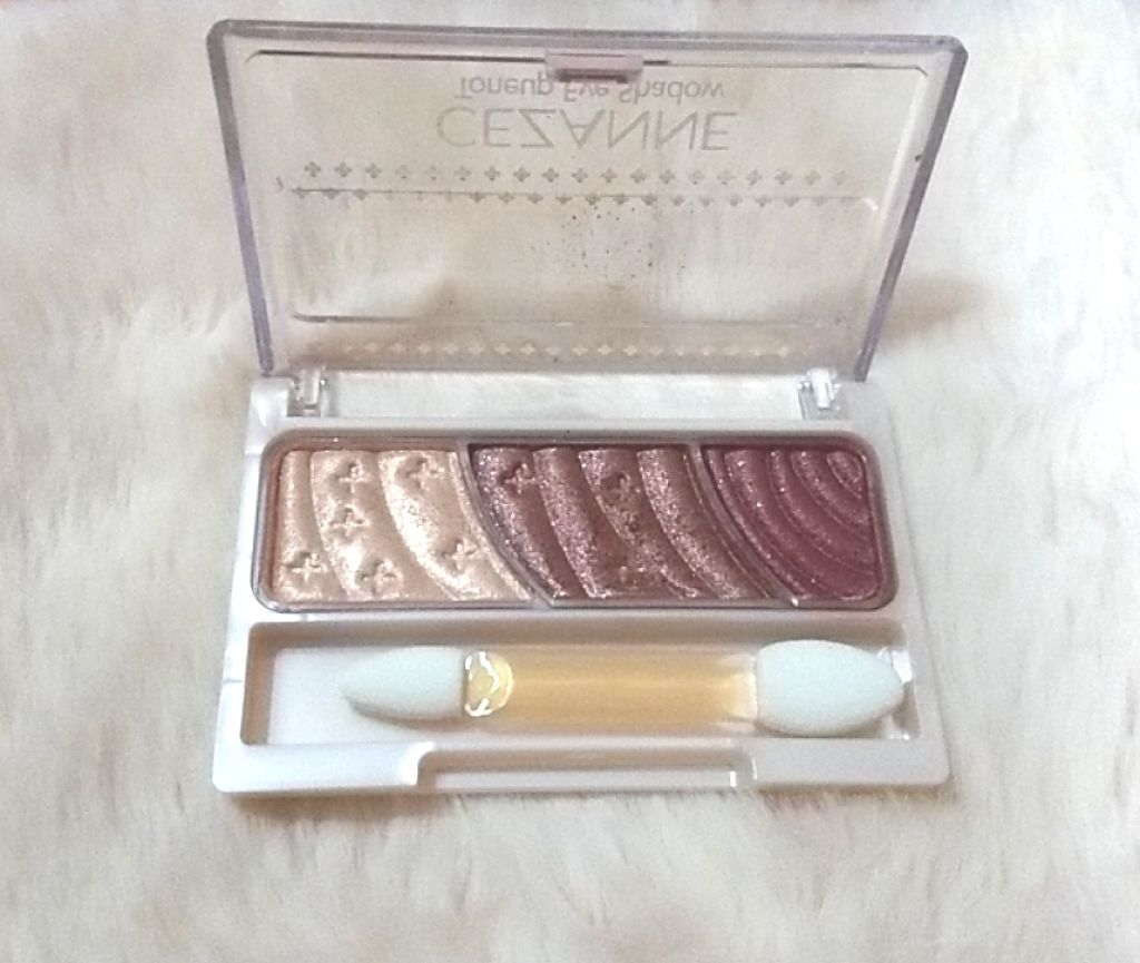 トーンアップアイシャドウ/CEZANNE/アイシャドウパレットを使ったクチコミ(2枚目)