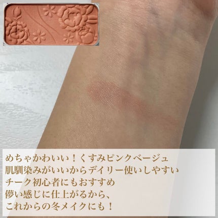 ナチュラル チークN/CEZANNE/パウダーチークを使ったクチコミ(1枚目)