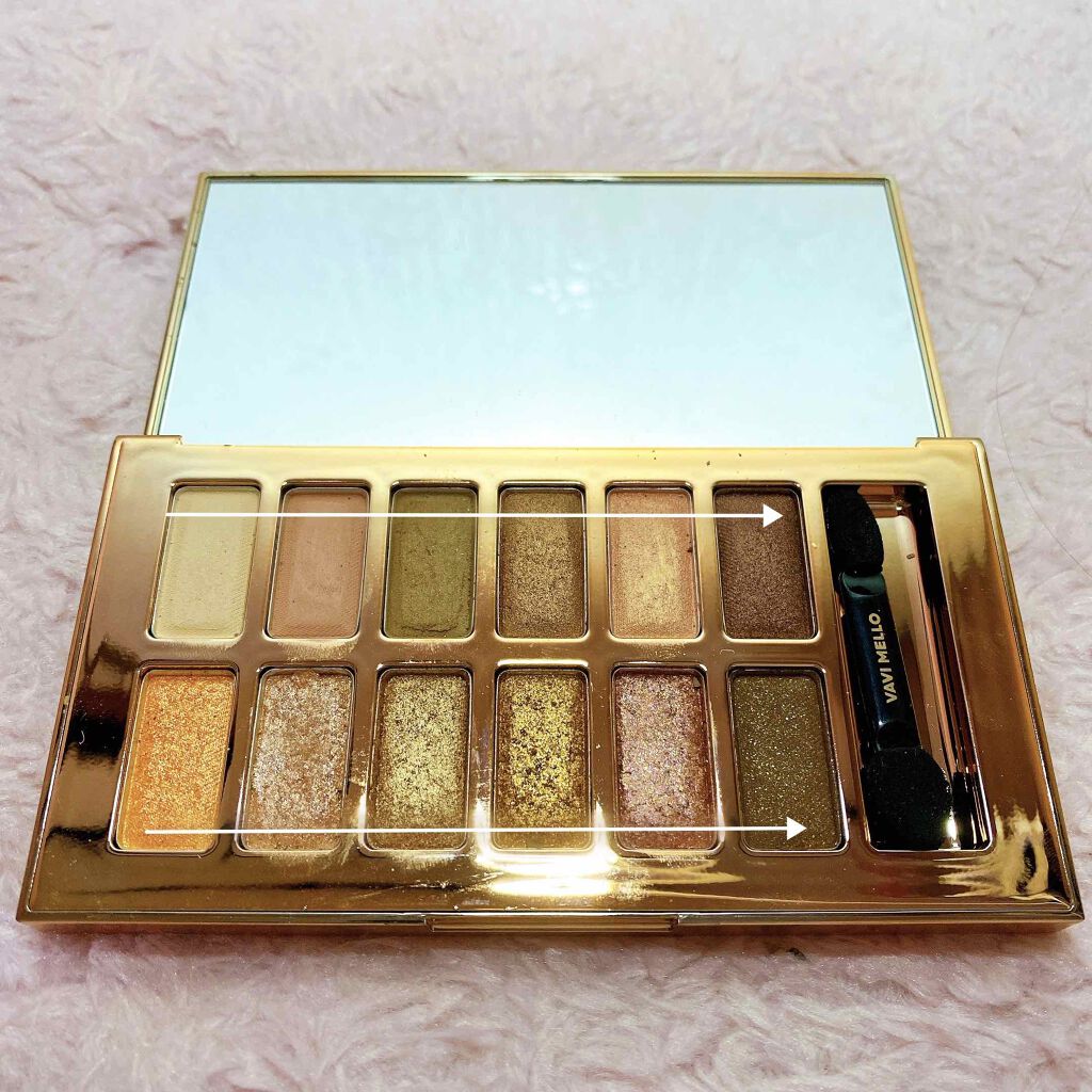 バレンタインボックス/VAVI MELLO/アイシャドウパレットを使ったクチコミ(1枚目)