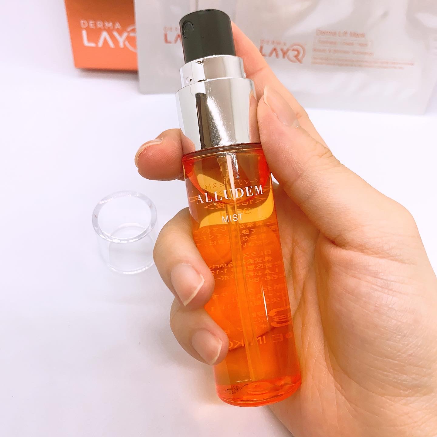 Derma Lift Mask/ALLUDEM/スキンケアキットを使ったクチコミ（3枚目）