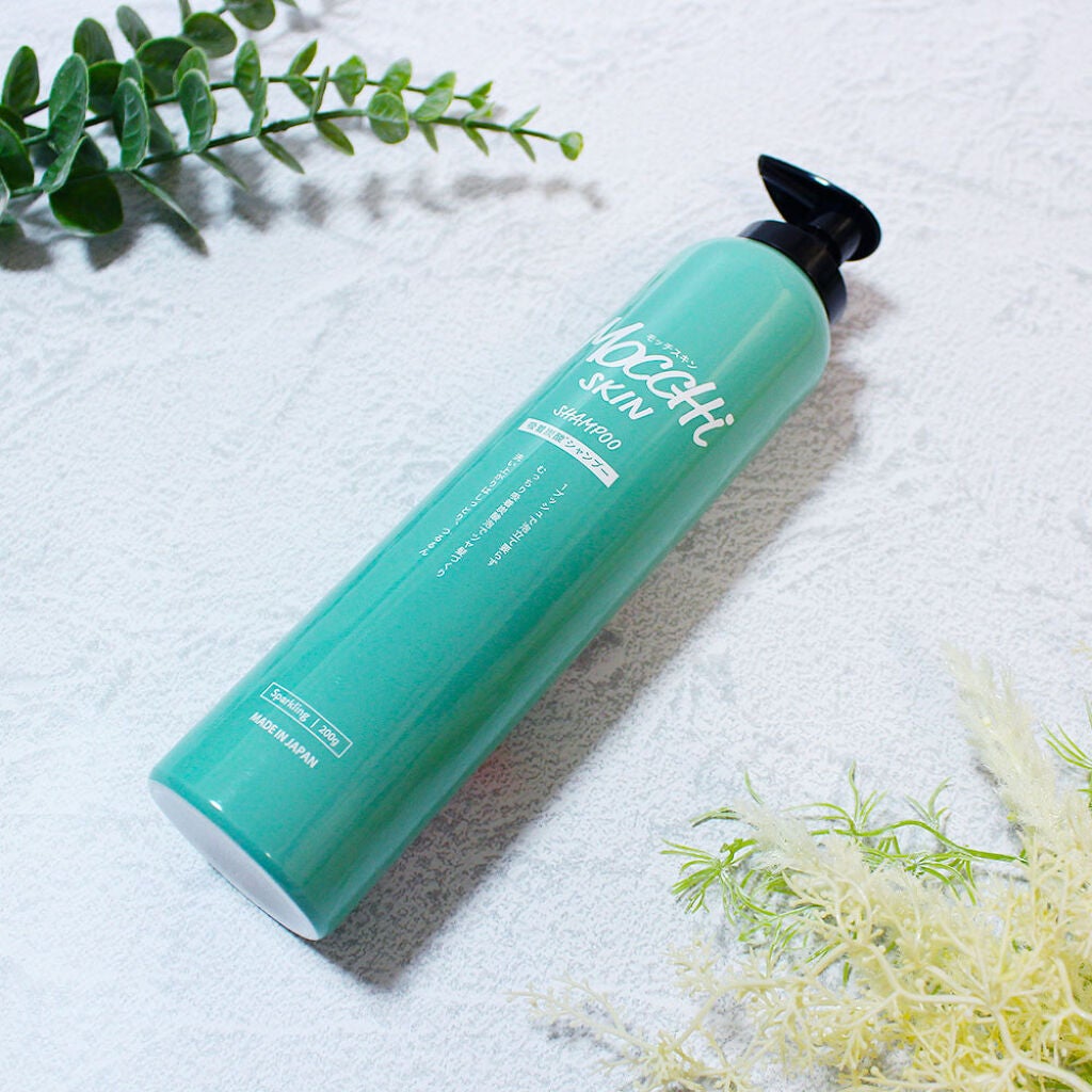 吸着スパークリングシャンプー /MoccHi SKIN/市販シャンプーを使ったクチコミ(1枚目)