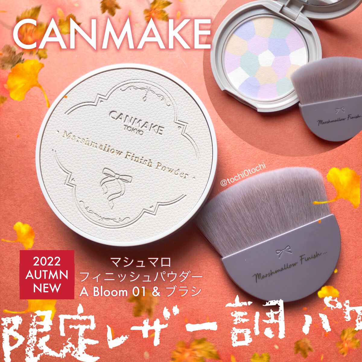 マシュマロフィニッシュパウダー　～Abloom～/キャンメイク/プレストパウダーを使ったクチコミ（1枚目）