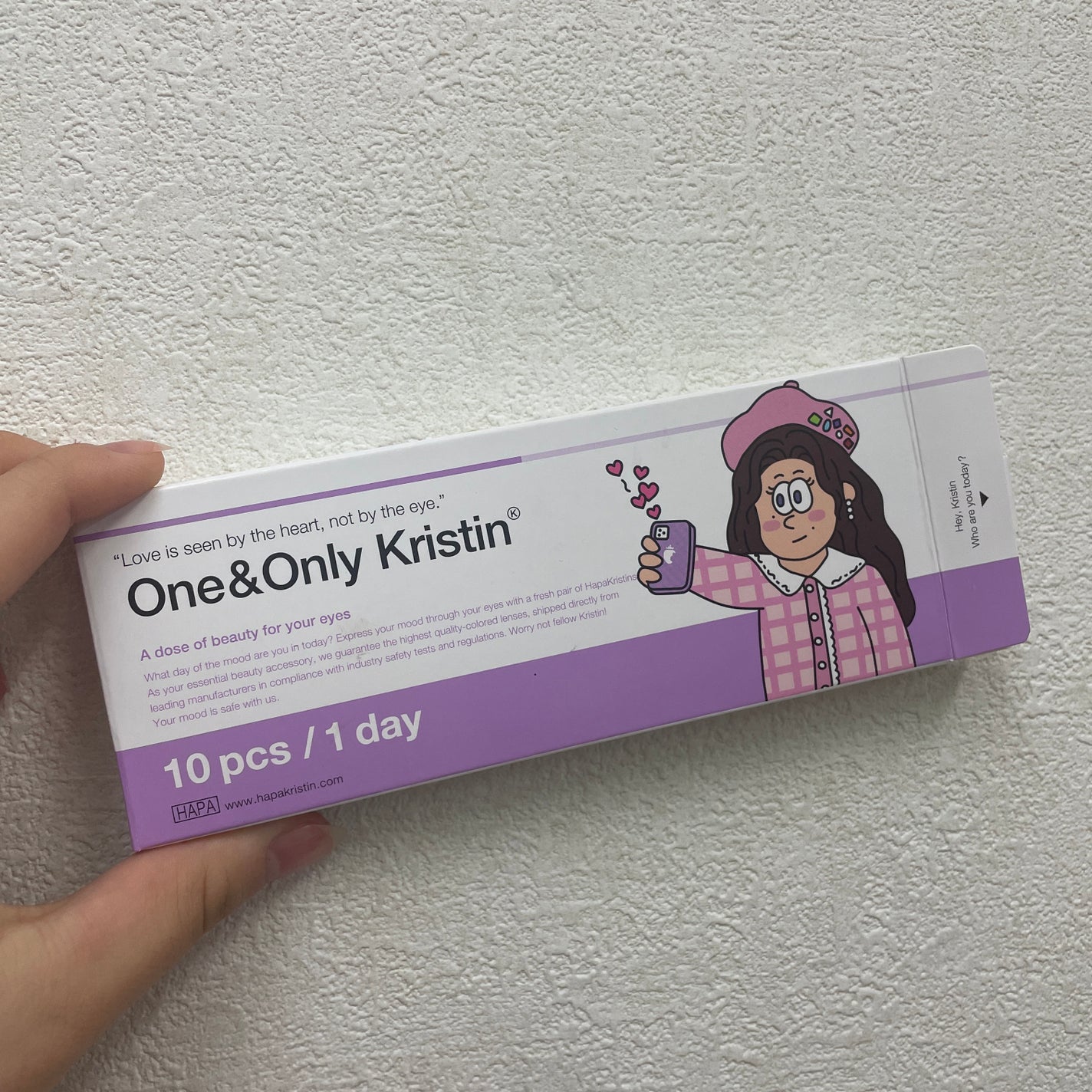 One & Only Kristin/Hapa kristin/カラーコンタクトレンズを使ったクチコミ(1枚目)