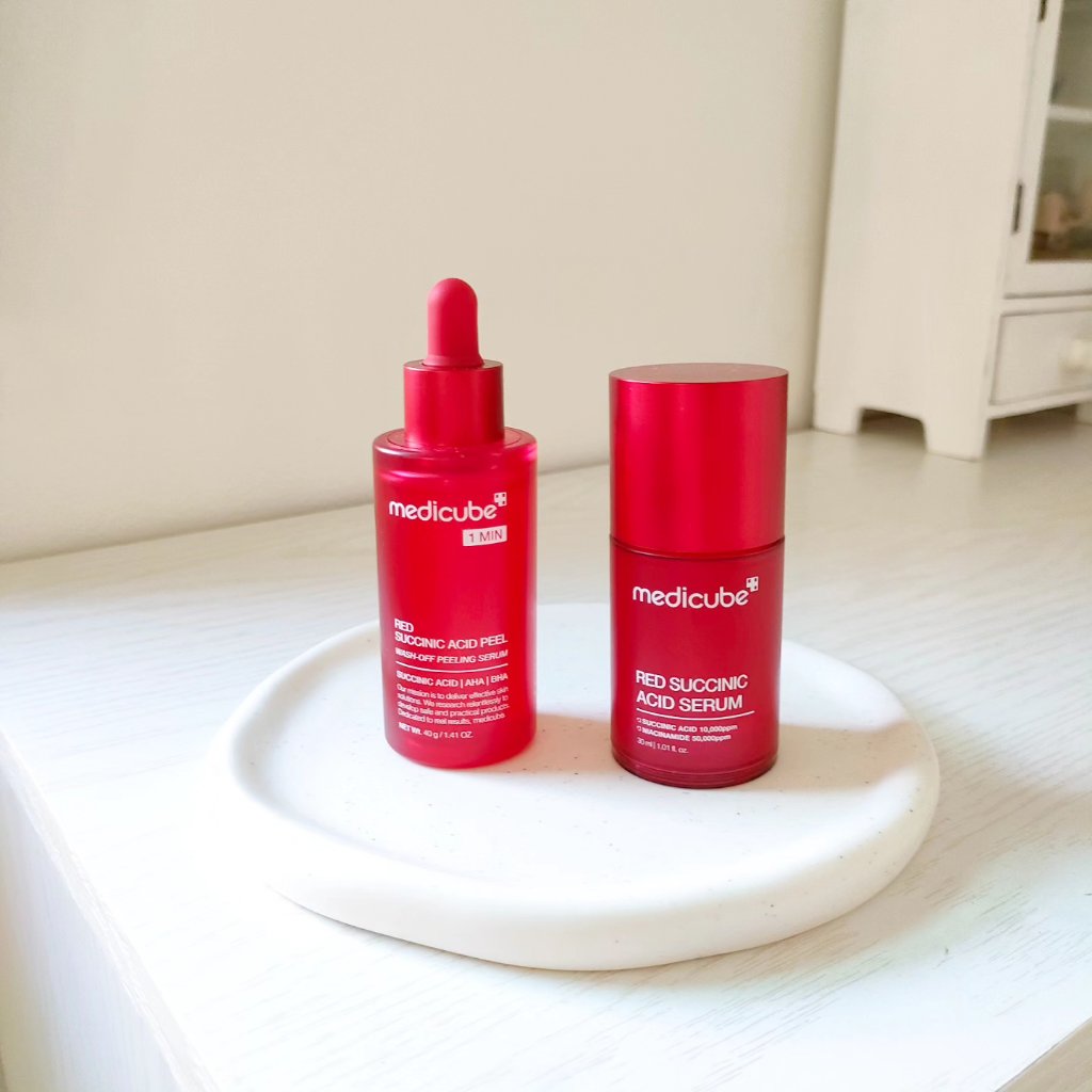 レッドアクネピーリングセラム/MEDICUBE/美容液を使ったクチコミ（1枚目）