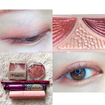 ジューシーピュアアイズ/キャンメイク/アイシャドウパレットを使ったクチコミ(2枚目)