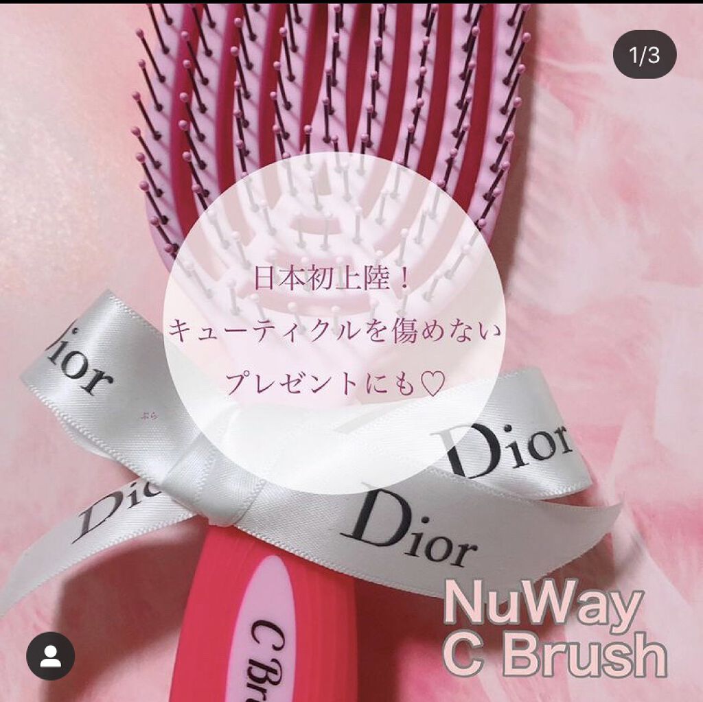 NuWay4Hair ヘアブラシ Double Cカーブのクチコミ「🌸韓国大人気！日本上陸🌸

C Brush : ¥3,190
✳︎
日本初上陸おめでとうござい.....」（1枚目）