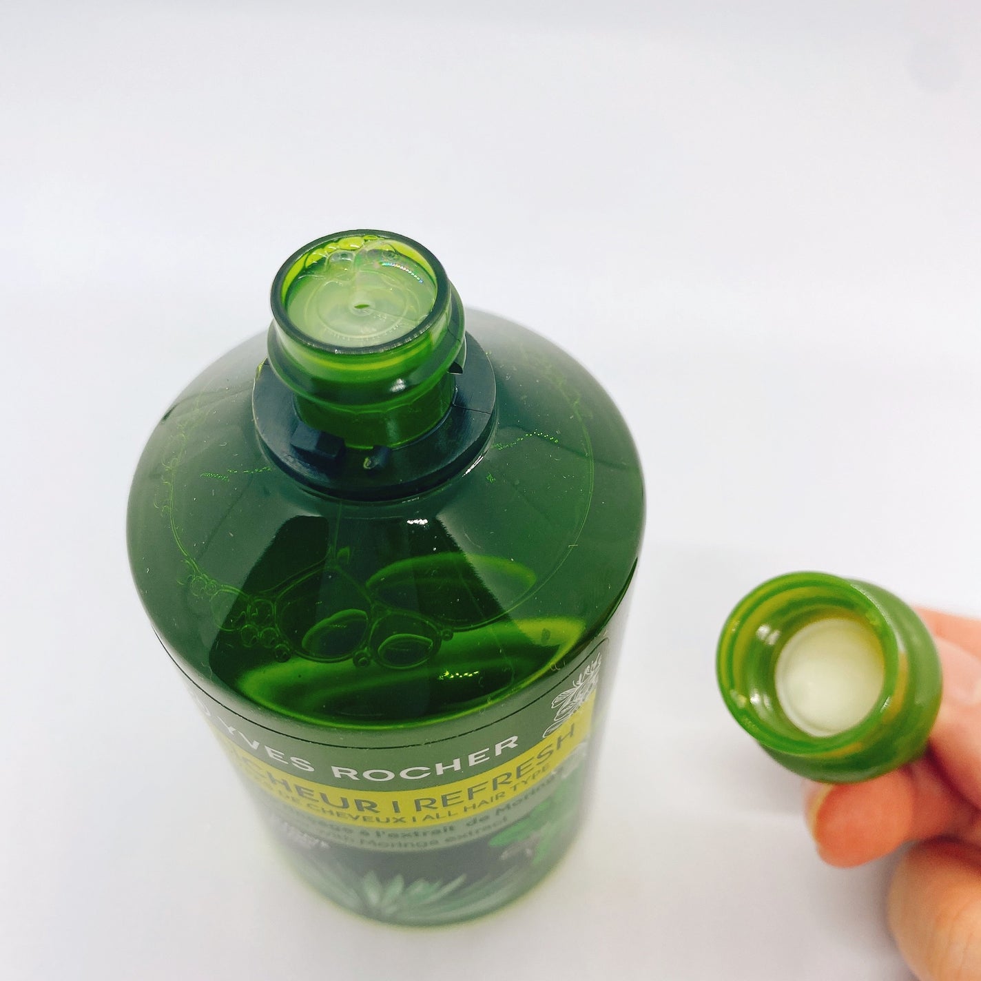 リンシングビネガー ピュアリフレッシュ うるツヤモリンガ /イヴ・ロシェ/洗い流すヘアトリートメントを使ったクチコミ(4枚目)