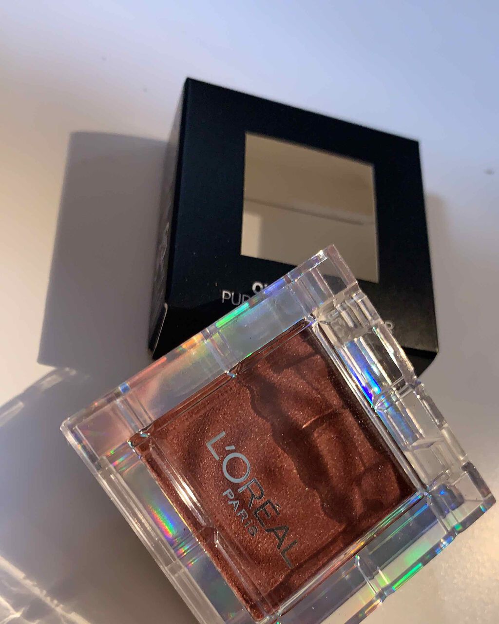 カラークイーン オイルシャドウ/ロレアル パリ/単色アイシャドウを使ったクチコミ(1枚目)