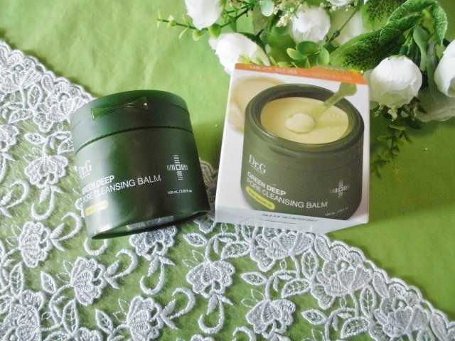 グリーンディープポアクレンジングバーム/Dr.G/クレンジングバームを使ったクチコミ（2枚目）