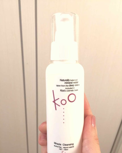 ファストシリーズ ミラクルクレンジング/Koo/クレンジングウォーターを使ったクチコミ(1枚目)
