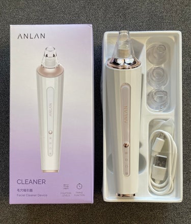 ANLAN 毛穴吸引器 ホットブラックヘッドリムーバー/ANLAN/美顔器・マッサージを使ったクチコミ（1枚目）