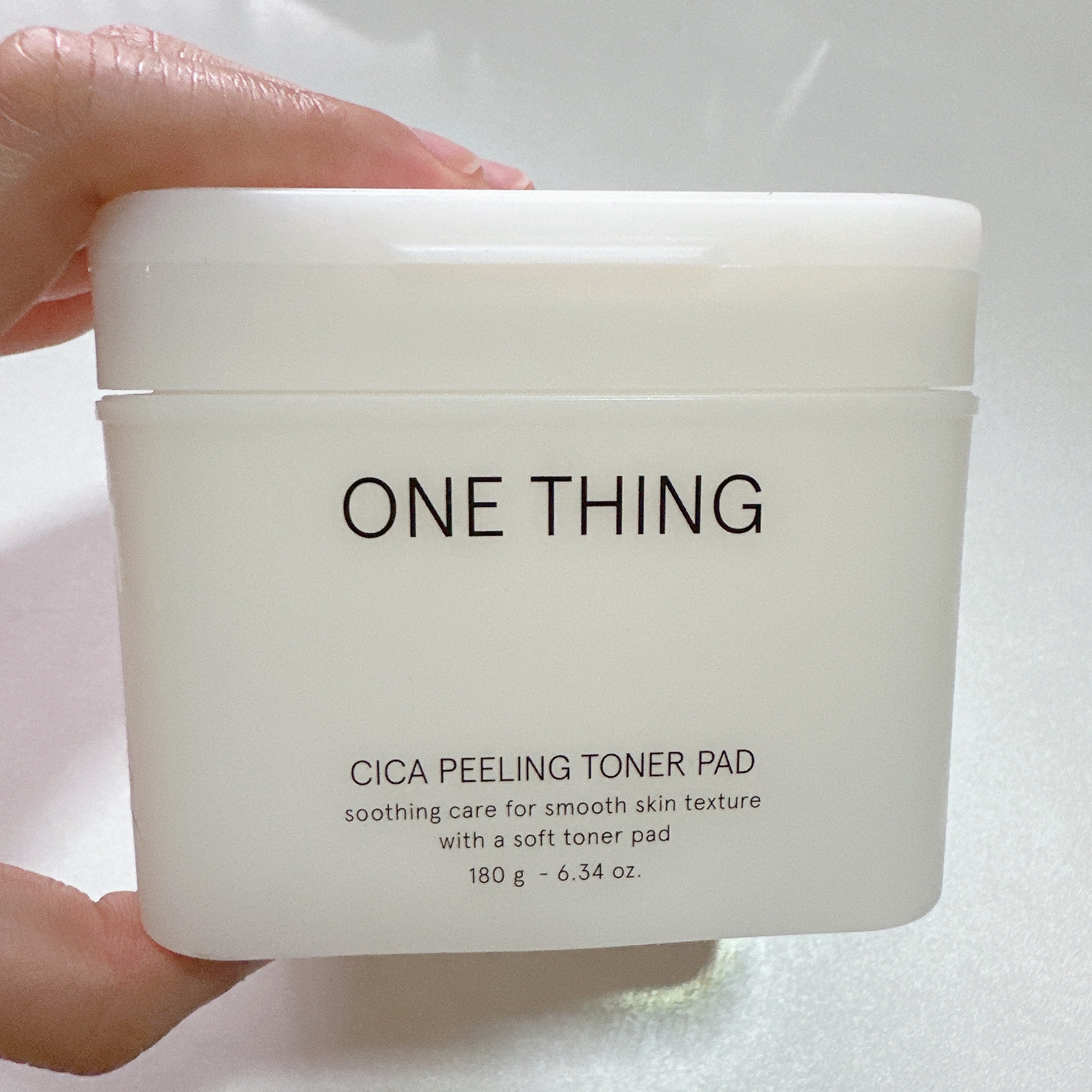 シカピーリングトナーパッド/ONE THING/トナーパッドを使ったクチコミ（2枚目）