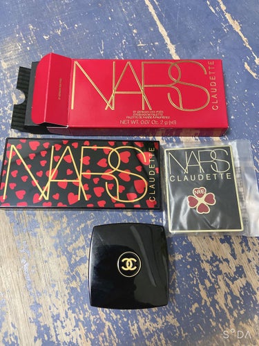 サンジェルマンデプレ アイシャドーパレット/NARS/アイシャドウパレットを使ったクチコミ（3枚目）