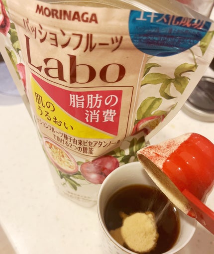 パッションフルーツLaboパウダー/森永製菓/食品を使ったクチコミ(1枚目)