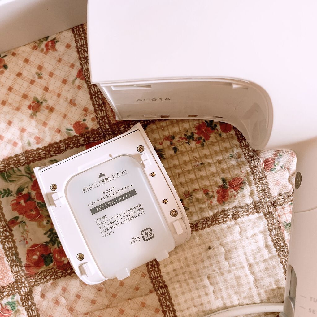 トリートメントミストドライヤー /SALONIA/ドライヤーを使ったクチコミ（3枚目）