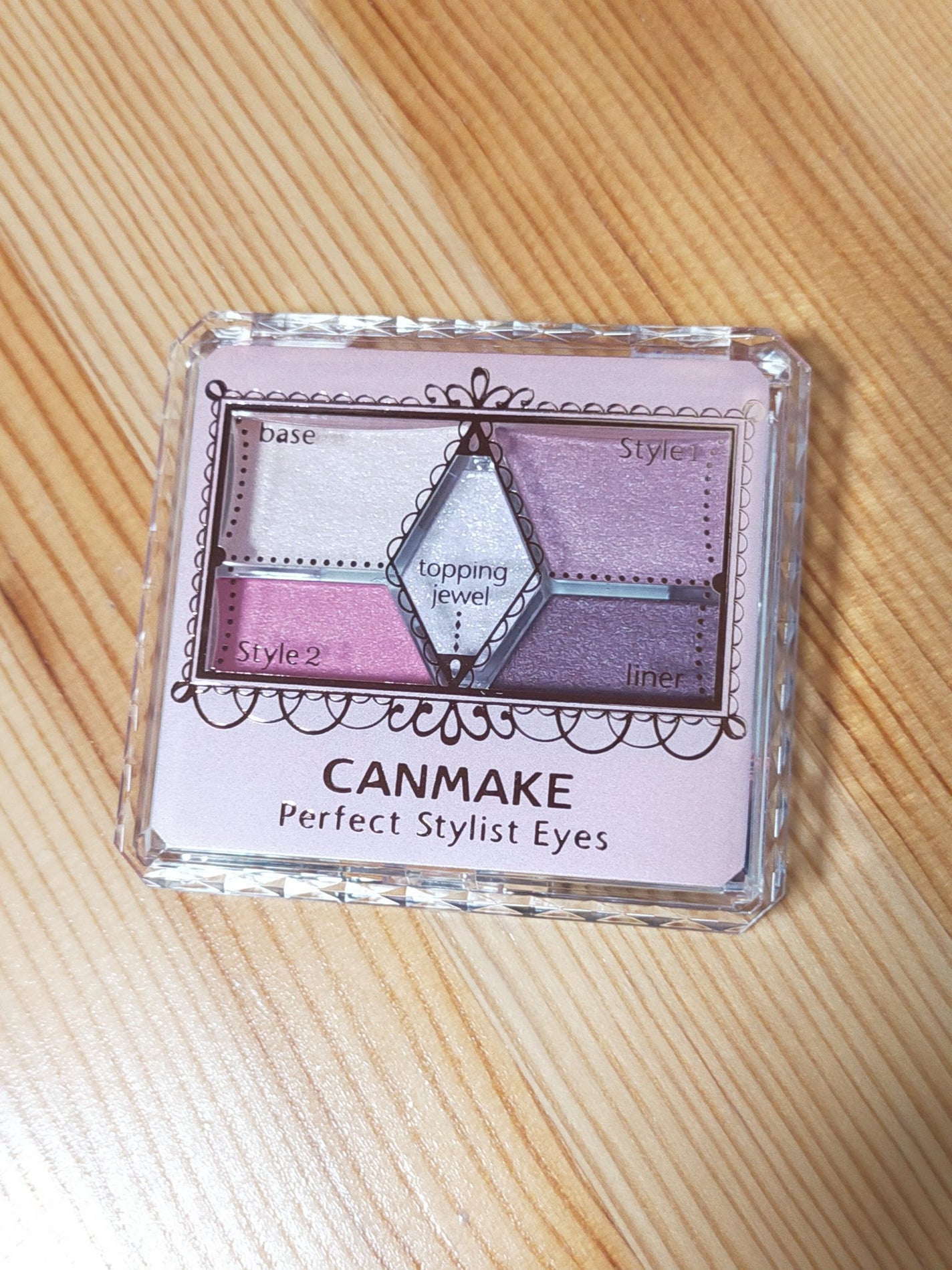 【旧品】パーフェクトスタイリストアイズ/キャンメイク/アイシャドウパレットを使ったクチコミ(2枚目)