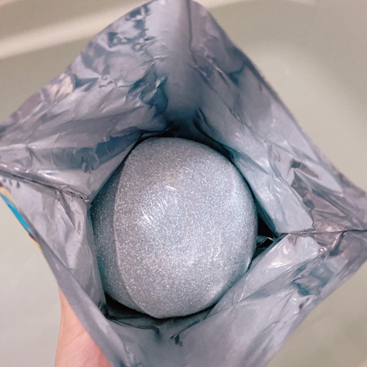 大きなキャラボム/サンリオ/炭酸系入浴剤を使ったクチコミ（3枚目）