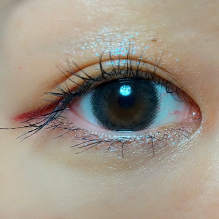 シアー グリッターアイズ/KiSS/単色アイシャドウを使ったクチコミ(4枚目)