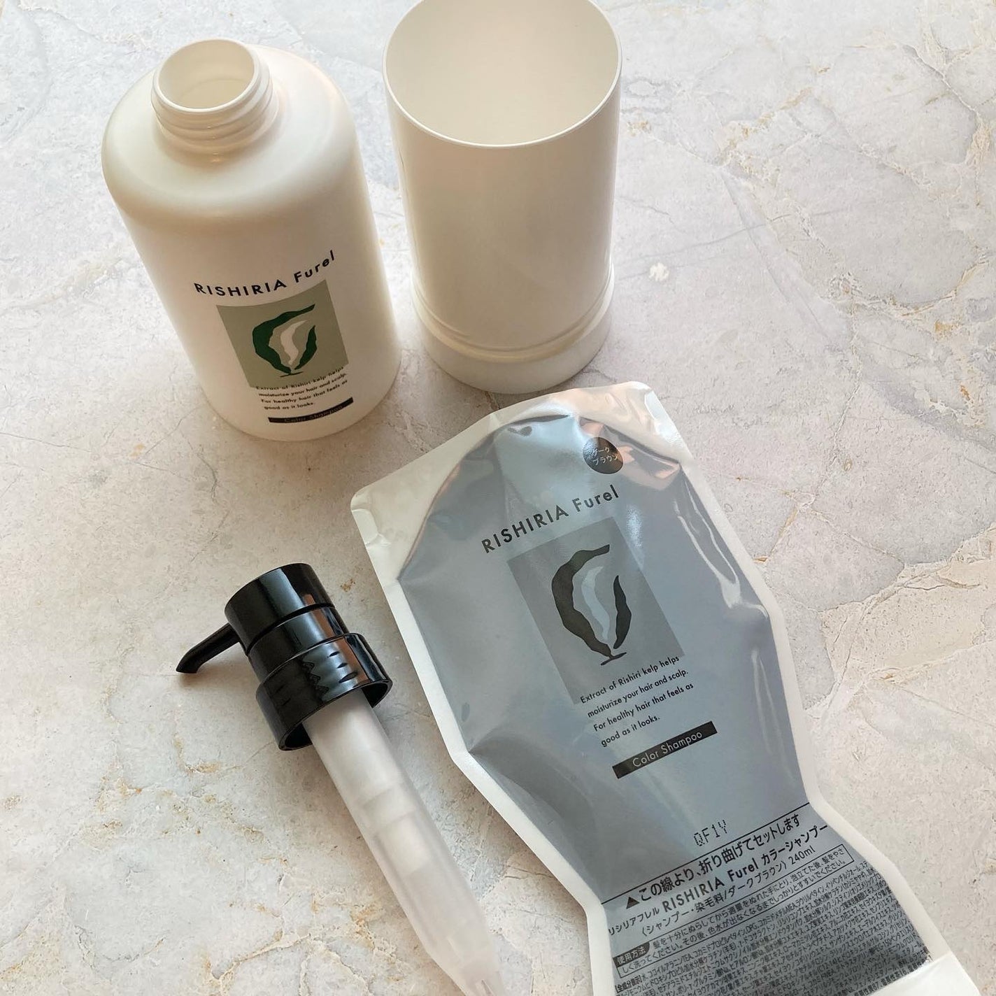 カラーシャンプー/RISHIRIA Furel/市販シャンプーを使ったクチコミ(2枚目)