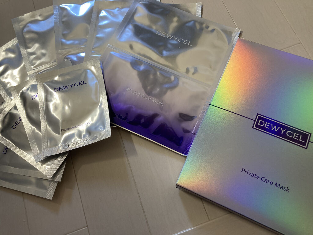 デュイセル プライベートケアマスク/DEWYCEL/シートマスク・パックを使ったクチコミ（1枚目）