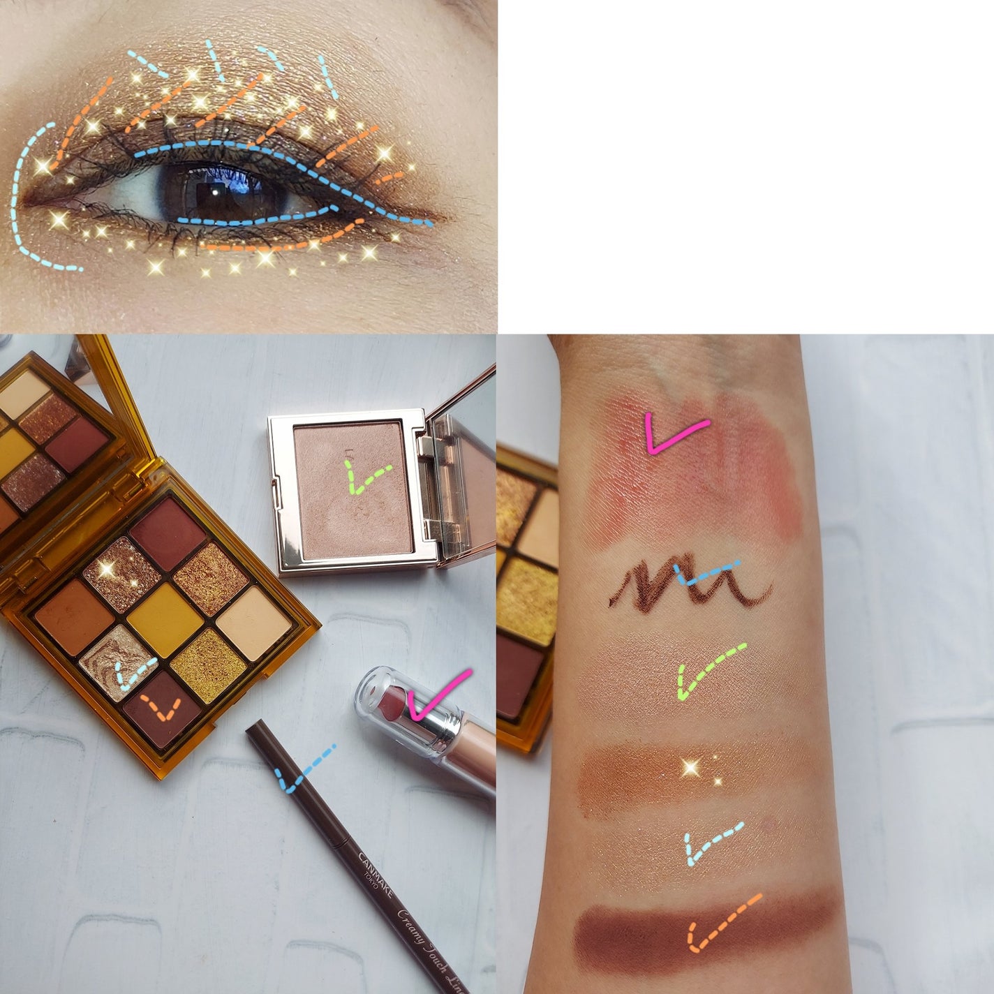 クリーミータッチライナー/キャンメイク/ジェルアイライナーを使ったクチコミ(7枚目)