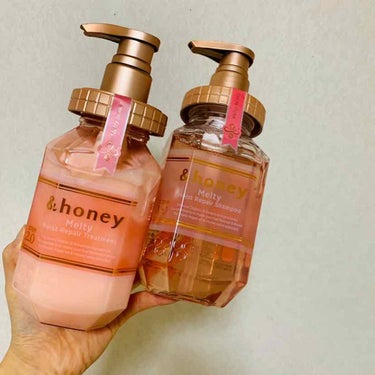 &honey Melty モイストリペア シャンプー1.0／モイストリペア ヘアトリートメント2.0/&honey/シャンプー・コンディショナーを使ったクチコミ（2枚目）