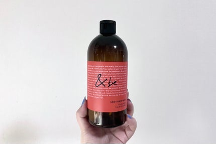 クリアクレンズウォーター N/&be/クレンジングウォーターを使ったクチコミ(1枚目)