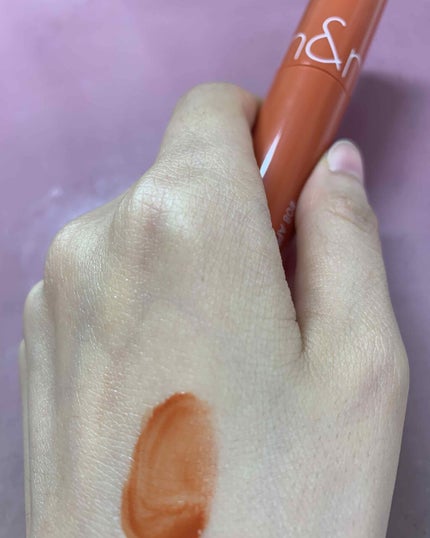 ジューシーラスティングティント/rom&nd/リップティントを使ったクチコミ(1枚目)