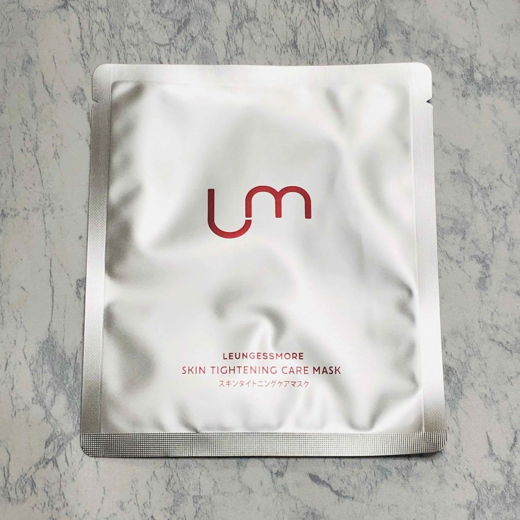 スキンタイトニングケアマスク/LEUNGESSMORE/シートマスク・パックを使ったクチコミ（2枚目）
