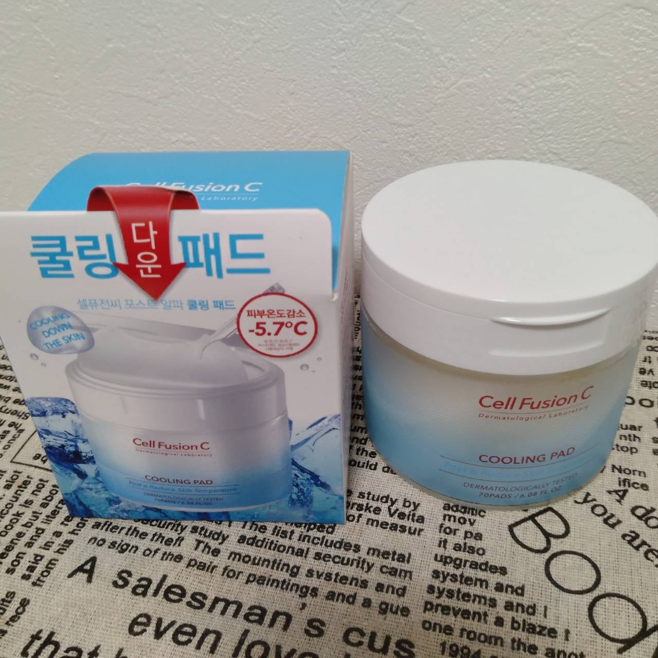 ポストアルファクーリングパッド/Cell Fusion C(セルフュージョンシー)/トナーパッドを使ったクチコミ(6枚目)