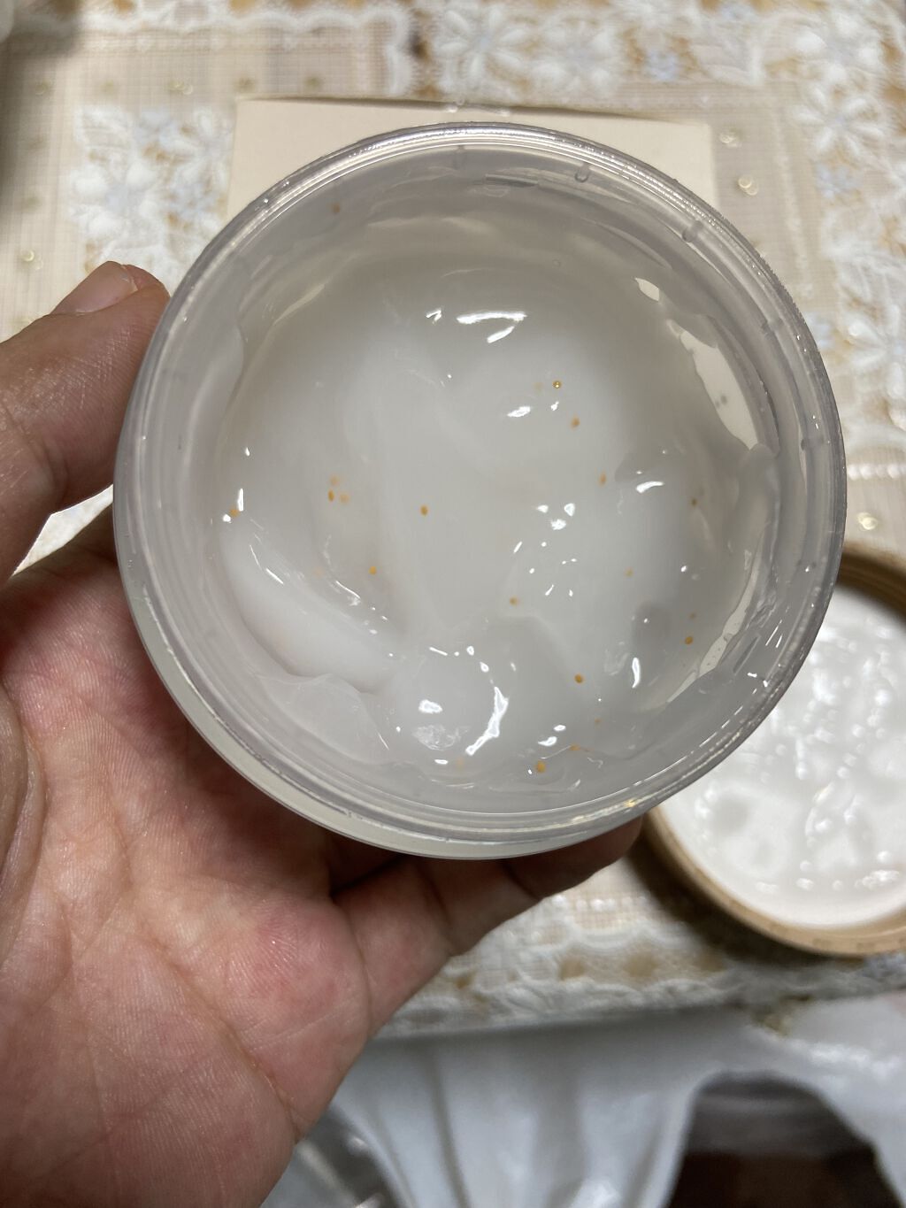 EX ブライトニングリフトジェル/コラリッチ/オールインワン化粧品を使ったクチコミ（3枚目）