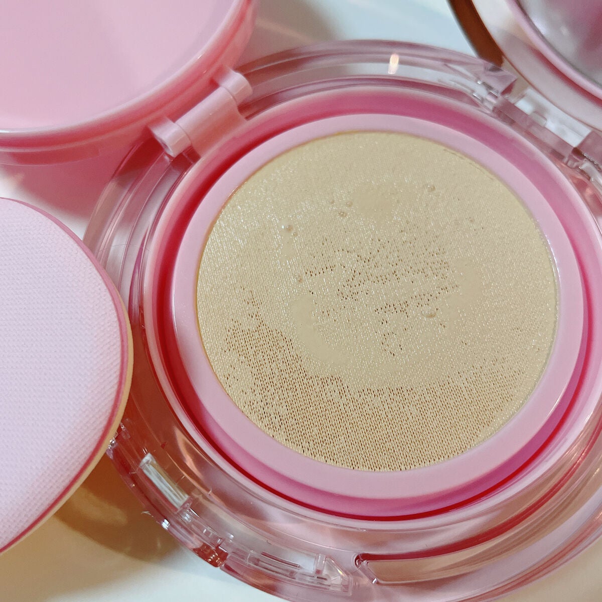 デューパワーヴィーガンクッション/AMUSE/クッションファンデーションを使ったクチコミ(2枚目)