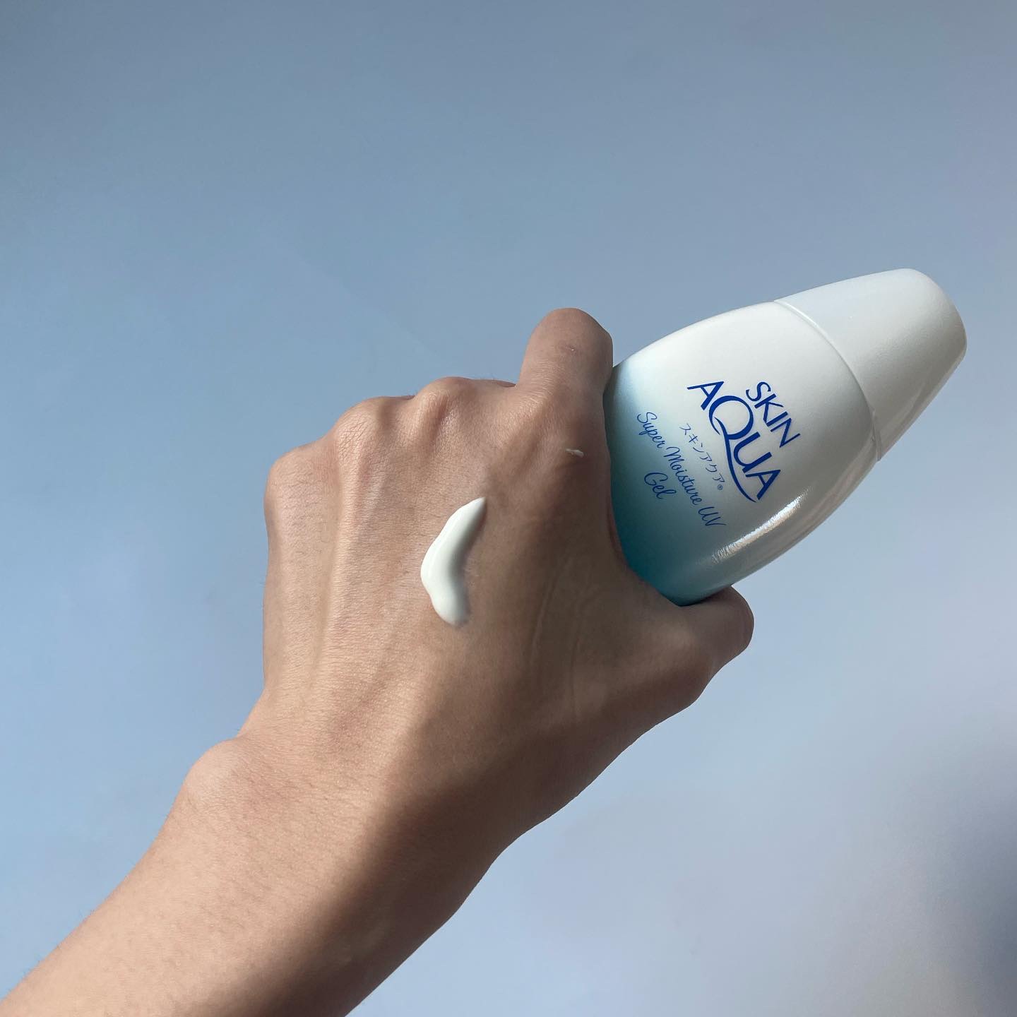 スキンアクア スーパーモイスチャージェル/スキンアクア/日焼け止めジェルを使ったクチコミ（2枚目）