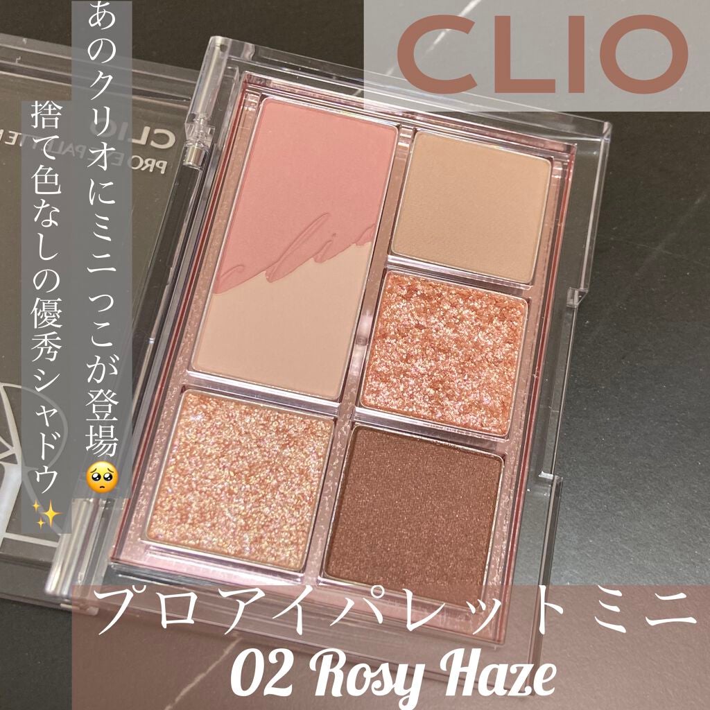 プロ アイパレット ミニ/CLIO/アイシャドウパレットを使ったクチコミ(1枚目)