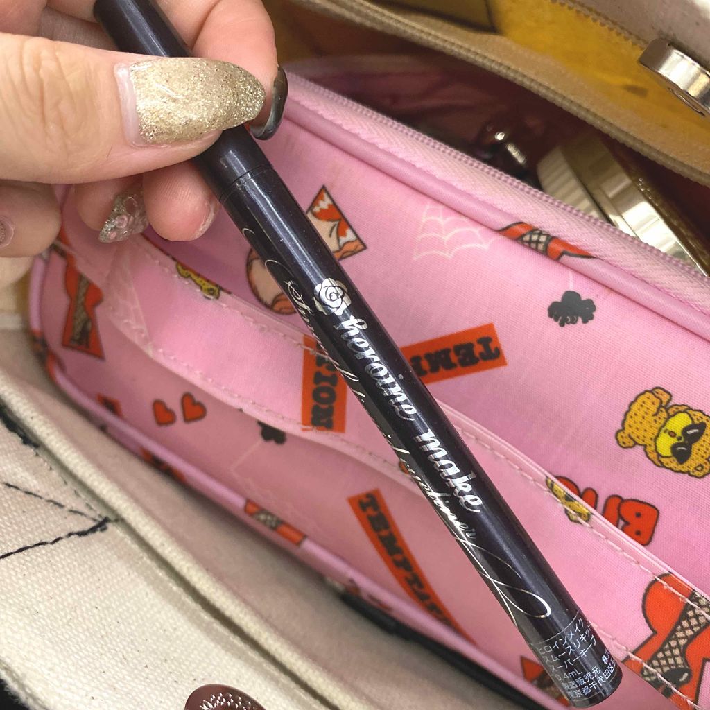 スムースリキッドアイライナー スーパーキープ/ヒロインメイク/リキッドアイライナーを使ったクチコミ(2枚目)