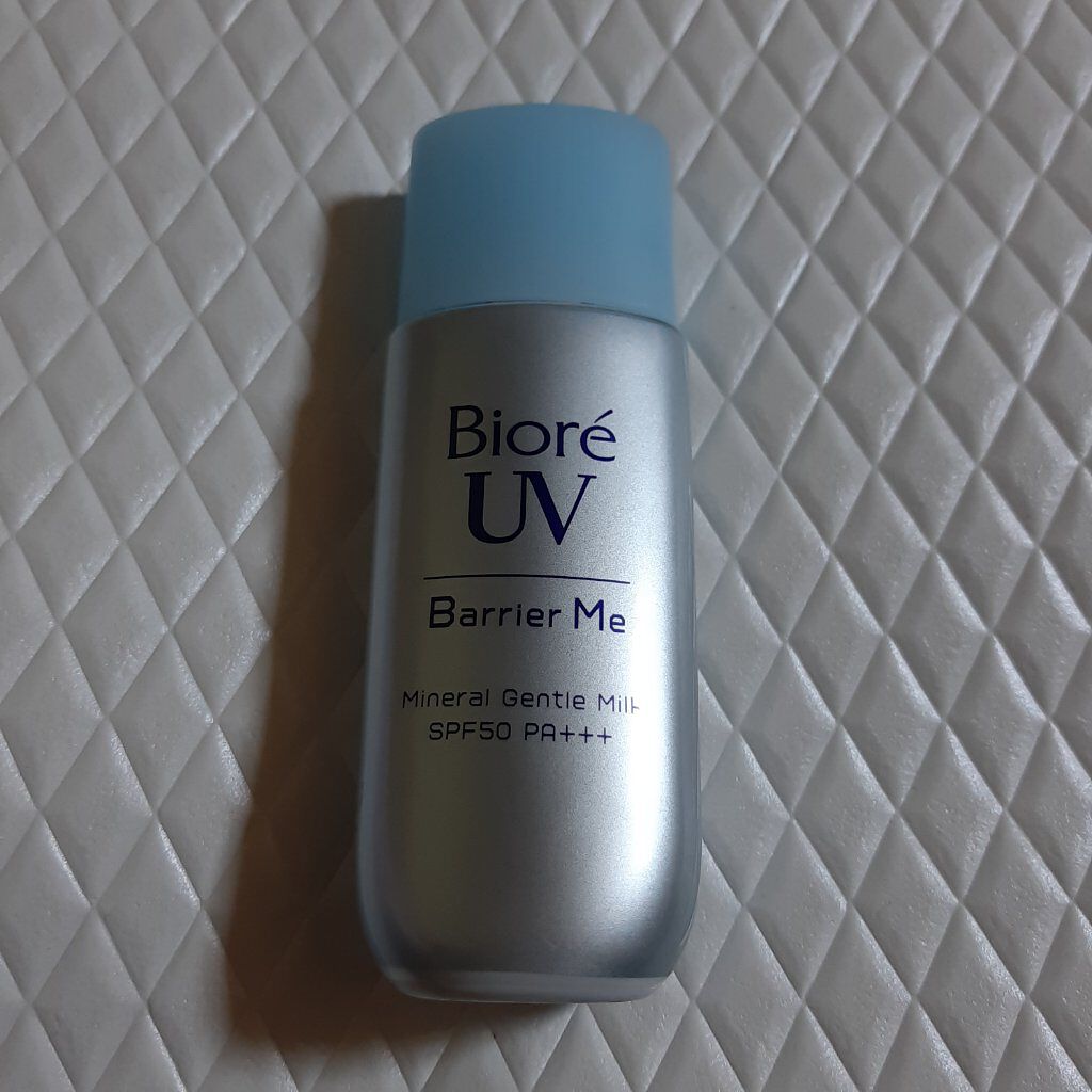 ビオレUV バリア・ミー ミネラルジェントルミルク/ビオレ/日焼け止めミルクを使ったクチコミ（1枚目）