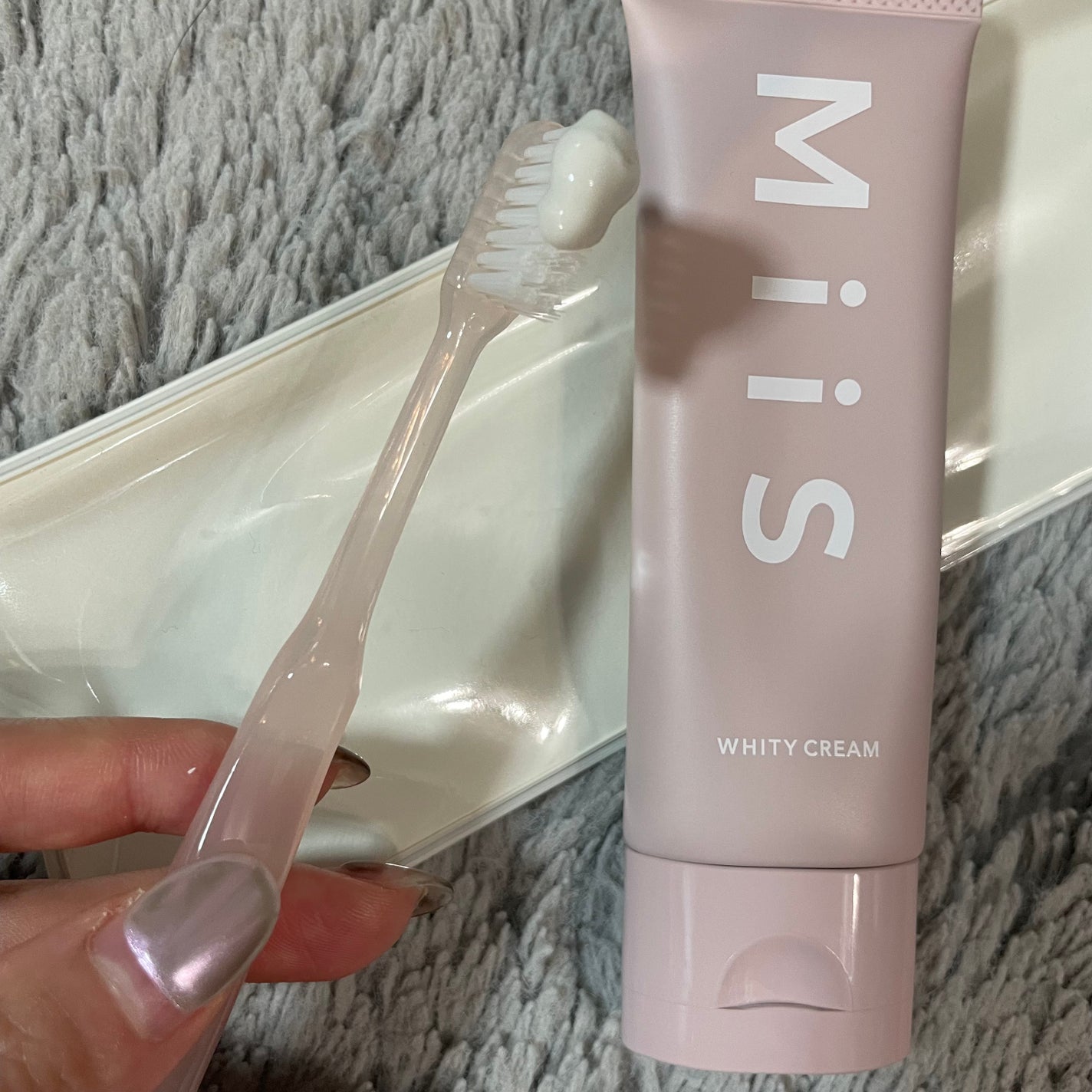 ホワイティ歯ブラシセット/MiiS/その他キットセットを使ったクチコミ(2枚目)